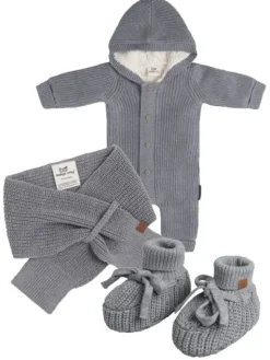 Baby's Only - TEDDY neulehaalari vauvalle, Grey