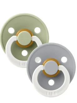 BIBS - Night vauvan yötutti 2-PACK 0-18kk - Sage / Cloud