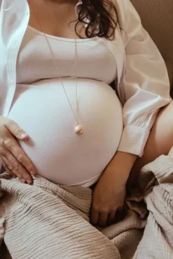 Bolakoru äidille, babybell Fine Rose gold Luna | PROUD MAMA