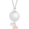 Bolakoru äidille, babybell Linn Rose quartz | PROUD MAMA