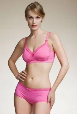 BOOB - alushousut Fast Food - Dot pink S