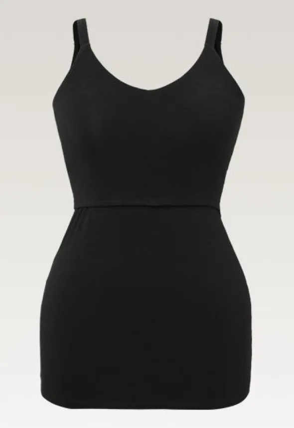 Boob Design - Easy singlet äitiys- ja imetystoppi, musta