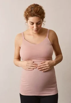 Boob Design - Easy singlet äitiys- ja imetystoppi, mauve
