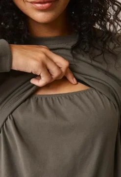 Boob Design - imetyscollege B-Warmer Sweatshirt Olive leaf