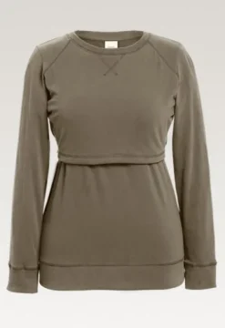 Boob Design - imetyscollege B-Warmer Sweatshirt Olive leaf