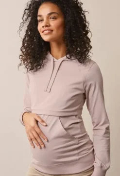 Boob Design - imetyshuppari B-Warmer Hoodie, Pebble