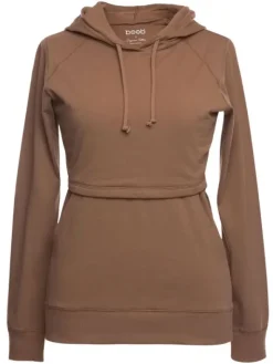 Boob Design - imetyshuppari B-Warmer Hoodie Brown Sugar