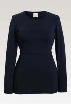 Boob Design - imetyspaita pitkähihainen Classic, midnight blue