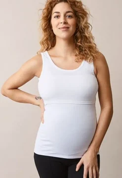 Boob Design - imetystoppi Classic Tank Top Valkoinen