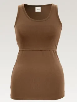 Boob Design - imetystoppi Classic Tank Top Hazelnut
