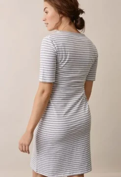 Boob - äitiys- ja imetysyömekko - White grey