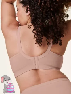 BRAVADO - imetysliivit body silk seamless - Cameo