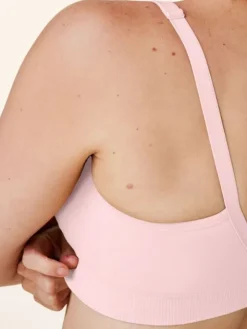 BRAVADO - imetysliivit body silk seamless - Chalk Pink
