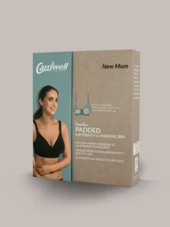 Carriwell - imetysliivit Seamless Padded, Black