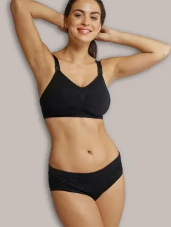 Carriwell - imetysliivit Seamless Padded, Black
