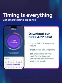 Clearblue Ovulaatiotesti Digital 30 kpl – Erittäin tarkka digitaalinen ovulaatiotesti
