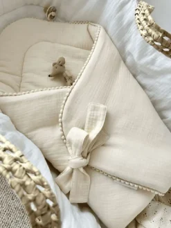 Cotton & Sweet - harso unipussi koristereunalla, vanilla