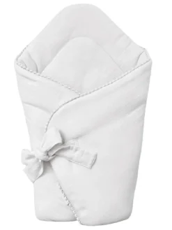 Cotton & Sweet - harso unipussi koristereunalla, white