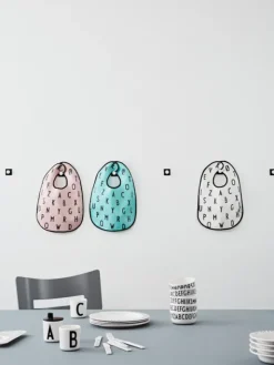 Design Letters nokka / kansi mukiin - white