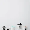 Design Letters nokka / kansi mukiin - turquoise