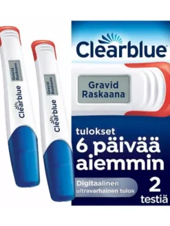 Digital Ultra Early Raskaustesti Clearblue - 2 kpl