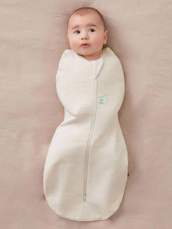ErgoCocoon Unipussi & Kapalo 0–3kk TOG 1.0 – Oatmeal Marle