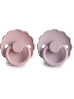 FRIGG - vauvan luonnonkumi tutti 2-Pack, Pink/Lilac