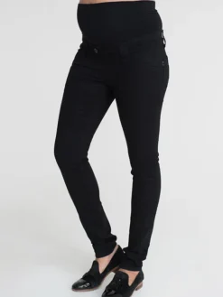 Funmum- Skinny jeans äitiysfarkut - musta