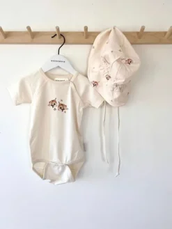 GEGGAMOJA Bamboo lyhythihainen body Long ear beige