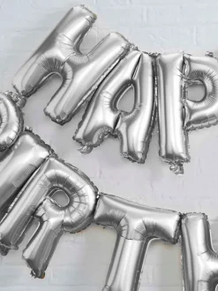 Ginger Ray - folioilmapallo Happy Birthday, hopea