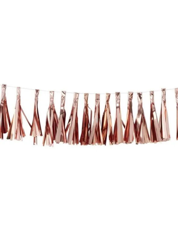 Ginger Ray - Tassel Garland, ruusukulta
