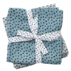 Harsoliina 2-pack 70x70 - Happy dots blue - Done By Deer