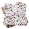 Harsoliina 2-pack 70x70 - Happy dots powder - Done By Deer