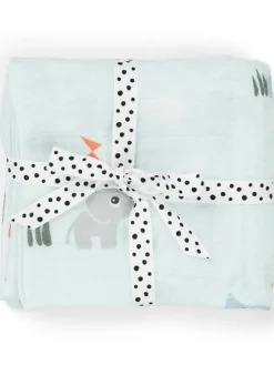 Harsoliina 2-pack 70x70 - Playground Blue - Done By Deer