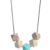 Imetyskoru (beige-ivory-vaaleanturkoosi)