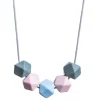 Imetyskoru (harmaa-rosa-sininen)