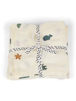 Iso kapaloliina 120x120 Sea friends 2-pack - Done By Deer