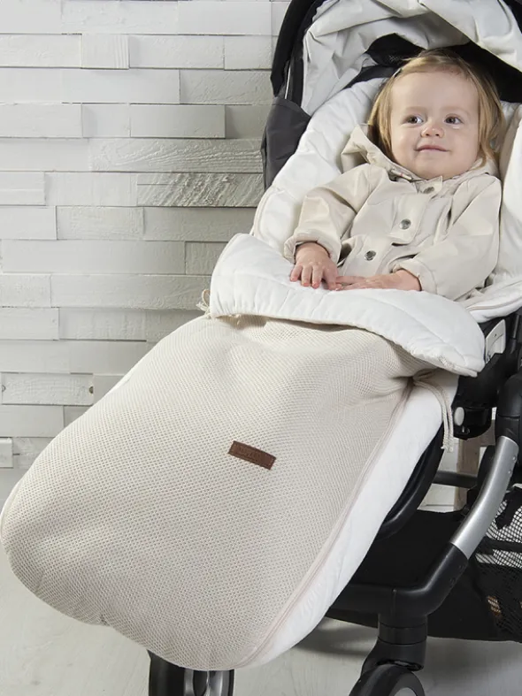 Iso lämpöpussi rattaisiin | Baby’s Only (sileäneulos hiekka)