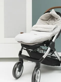 Iso lämpöpussi rattaisiin | Baby’s Only (sileäneulos silvergrey)