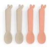 Kiddish lusikat 4-pack Lalee, Sand / Coral