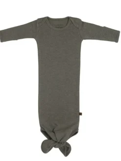 Knotted gown yöpuku vastasyntyneelle, khaki