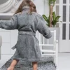 Kylpytakki lapselle 3-5v Granite | LUINLIVING