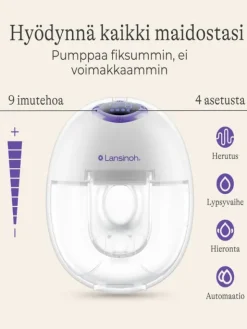 Lansinoh puettava rintapumppu Single