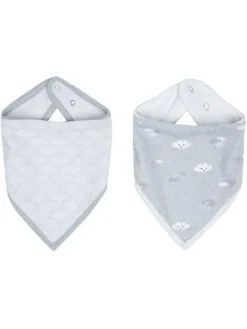 Luma - vauvan kuolalappu 2-pack, lovely sky