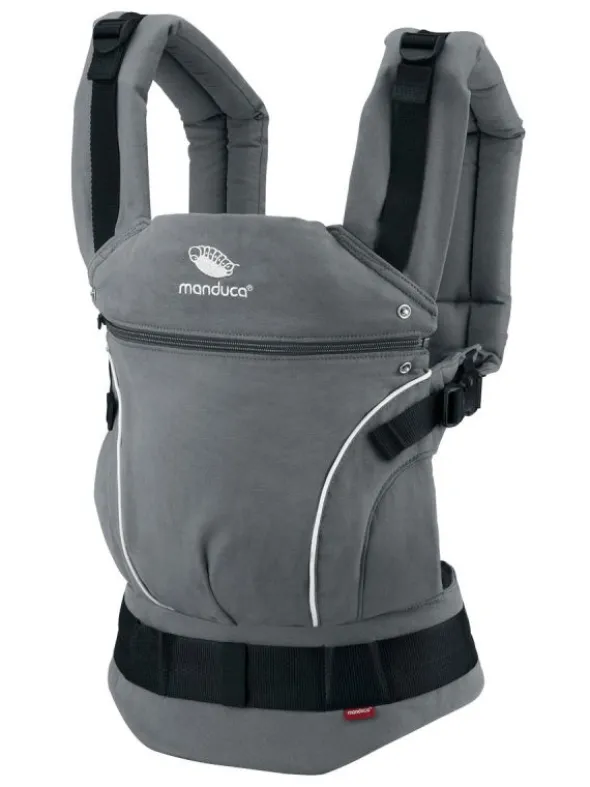 Manduca - First PureCotton Kantoreppu - Dark Grey