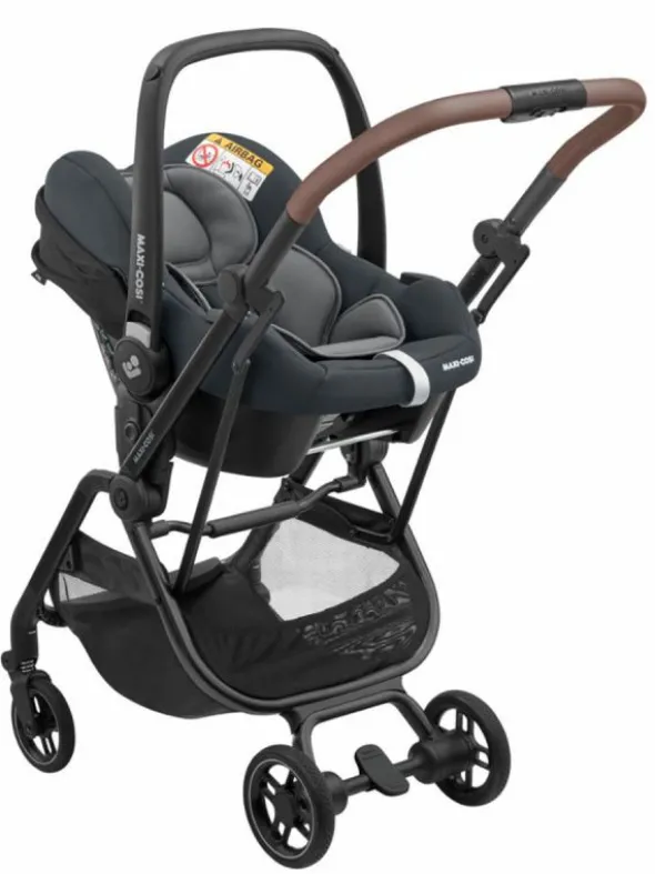 Maxi-Cosi Plaza+ starttipaketti kääntyvällä turvakaukalolla ja jalustalla