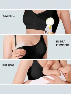 Medela 3in1 imetys- ja pumppausliivit - musta