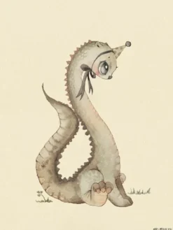 Mrs Mighetto - Dear Dino juliste 30x40