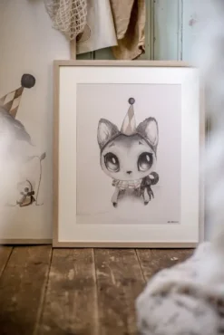 Mrs Mighetto - Dear Meow juliste 50x70