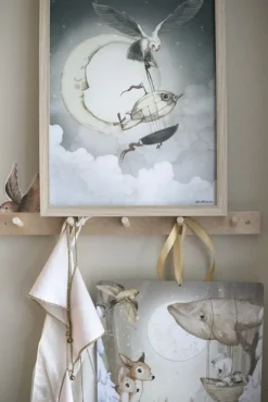 Mrs Mighetto - To The Moon juliste 30x40